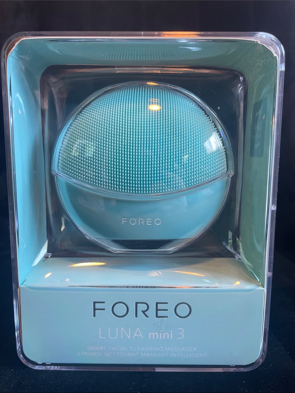 FOREOw LUNA mini 3 Facial Cleansing Massager — teal